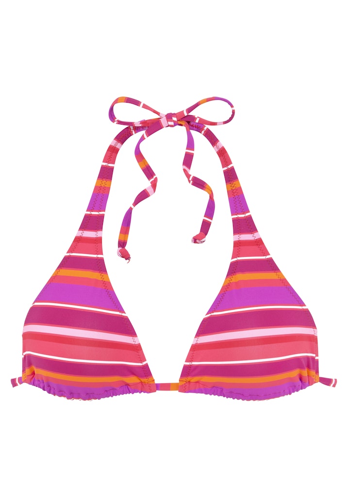 S.OLIVER ACTIVE Triangel-Top A/B Bikini S.OLIVER ACTIVE pink print 34A/B