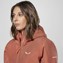 SALEWA PUEZ GTX 3L EPE JACKET W etruscan red Wanderjacken SALEWA