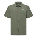 SALEWA PUEZ S/S SHIRT M Wandershirts /-hemden SALEWA faded green M