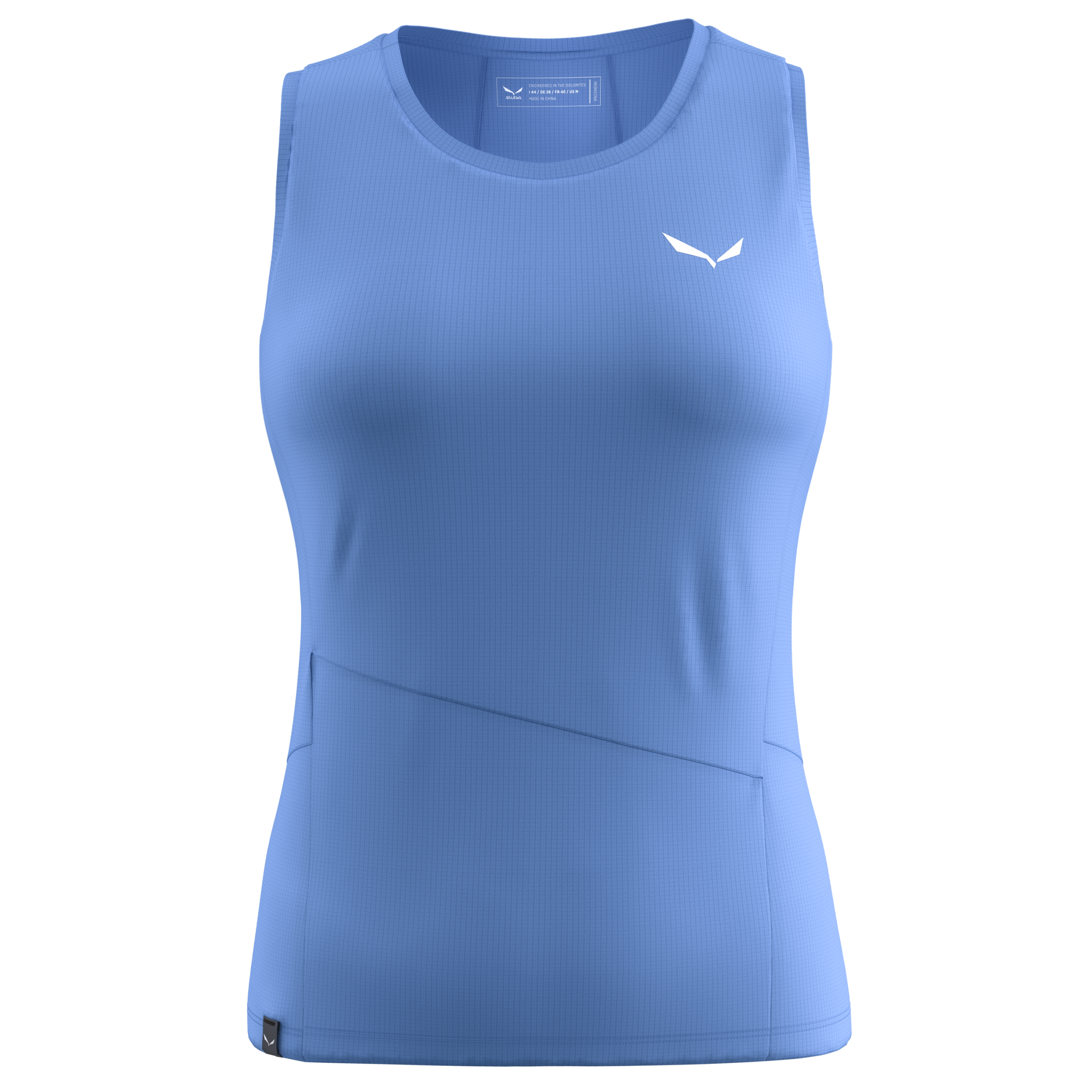 SALEWA PUEZ SPORTY DRY W TANKT Wandershirts /-hemden SALEWA morning blue 36