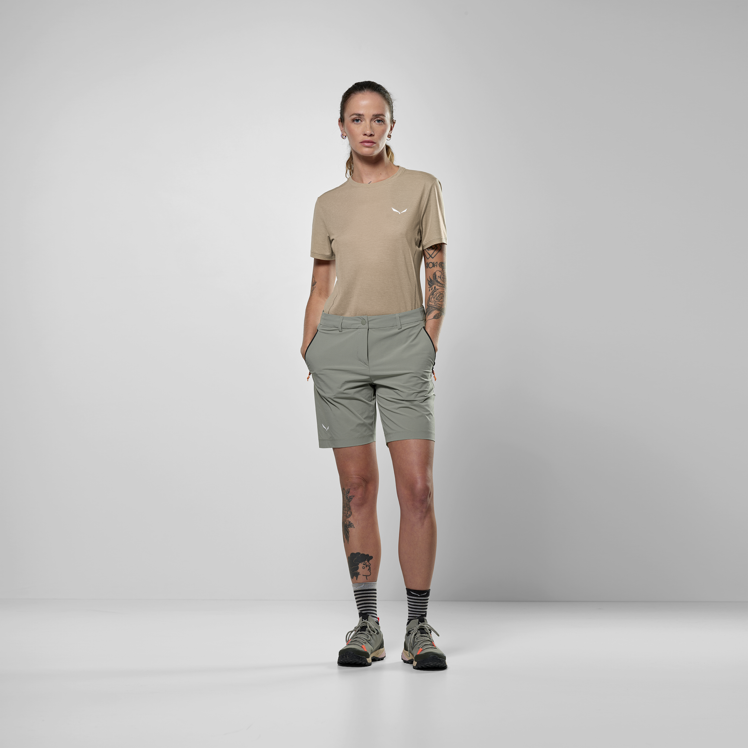 SALEWA PUEZ TALVENA DST SHORTS W Wanderhosen SALEWA