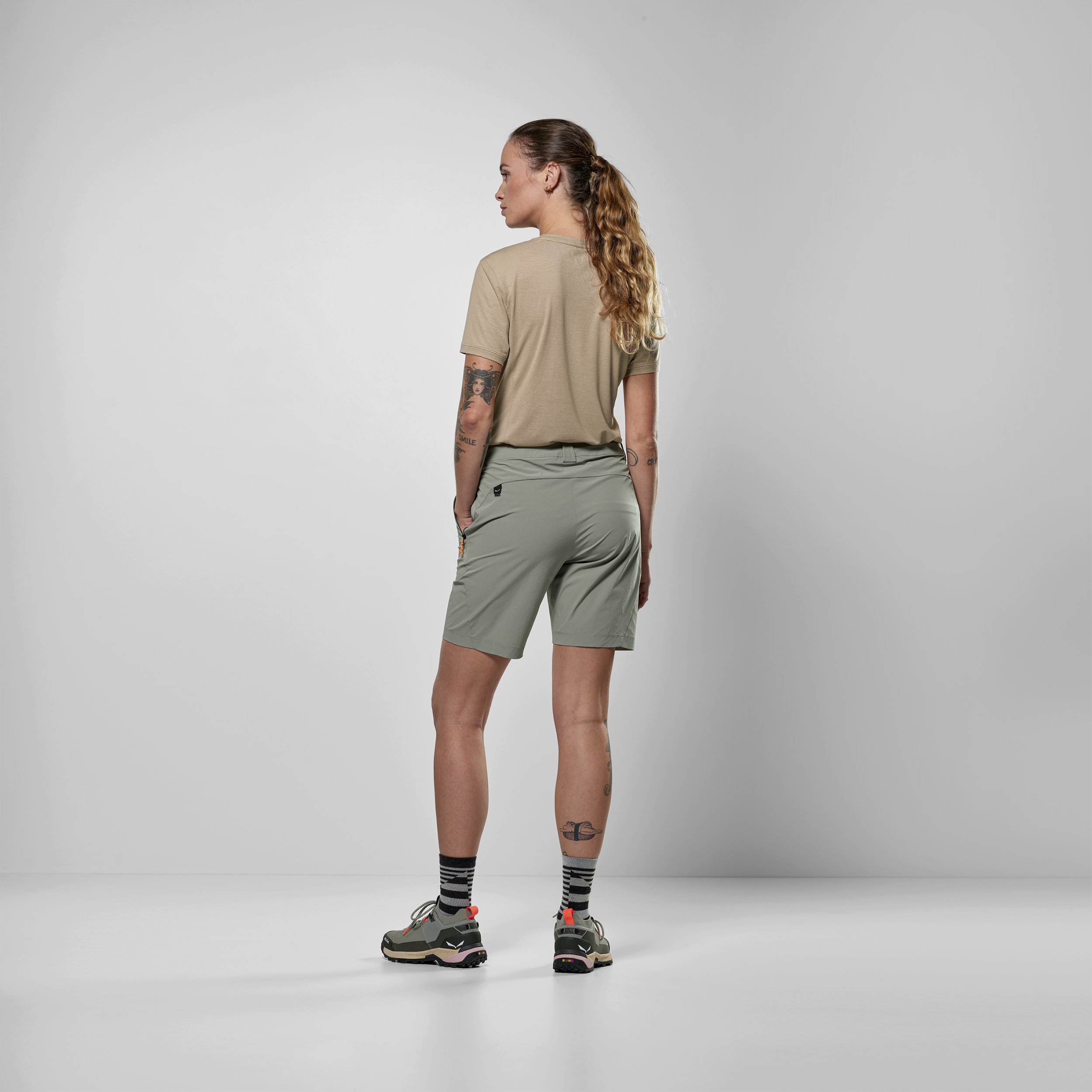 SALEWA PUEZ TALVENA DST SHORTS W Wanderhosen SALEWA