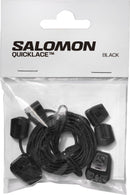 SALOMON QUICKLACE KIT Black Wanderzubehör SALOMON Black/ -