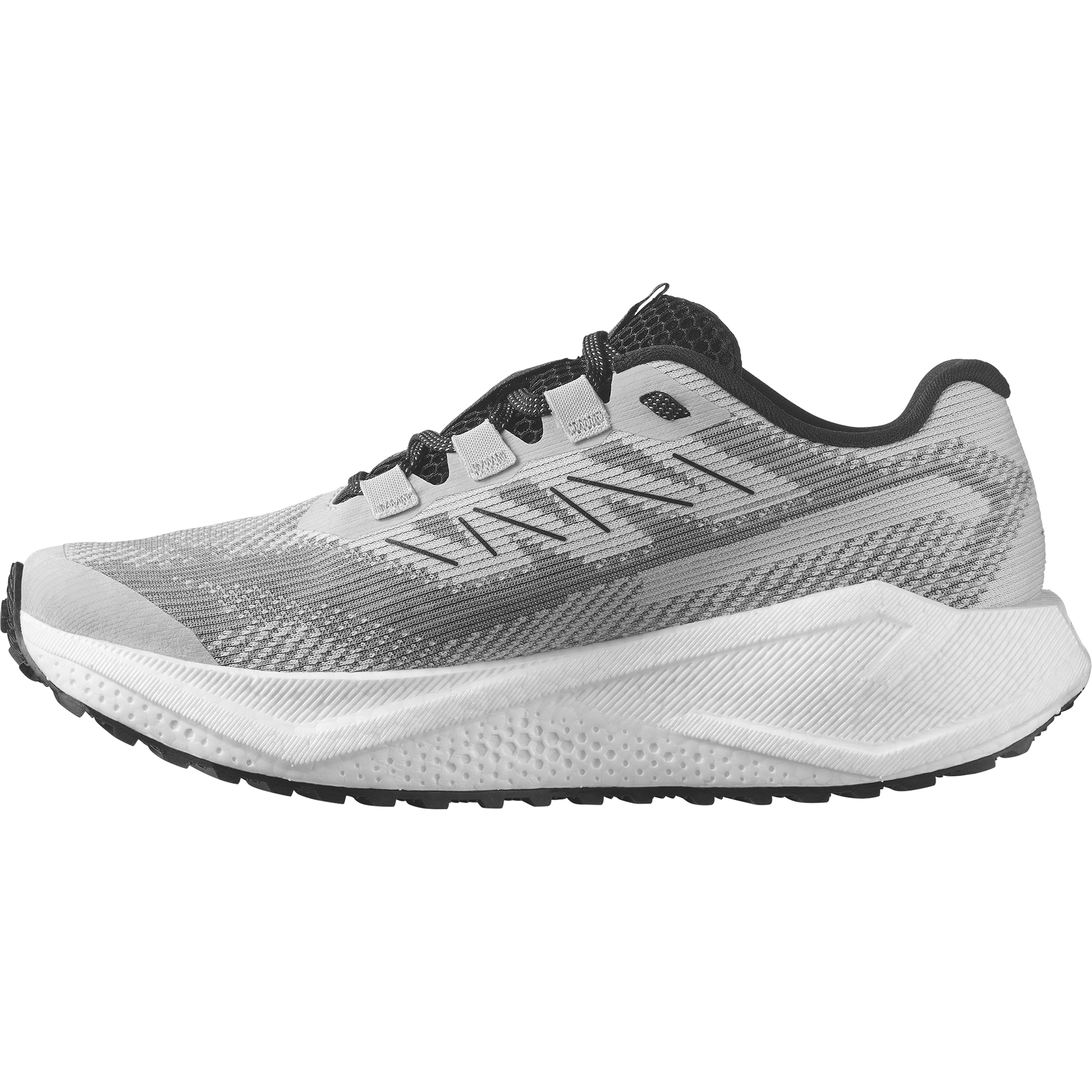 SALOMON SHOES AERO BLAZE 3 GRVL LunRoc/Wht/Black Dämpfung SALOMON