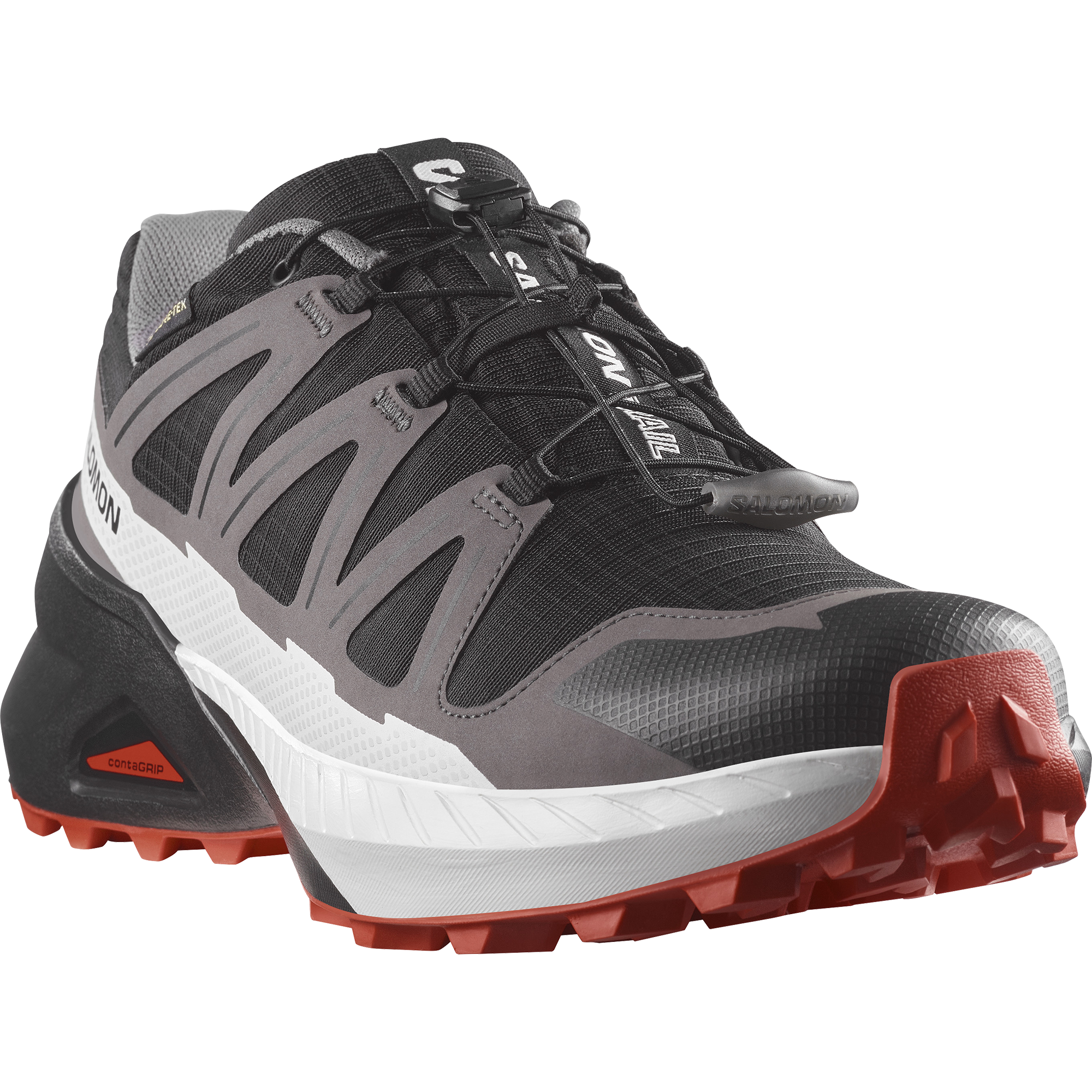 SALOMON SHOES SPEEDCROSS PEAK GTX Black/Clrock/C Trail SALOMON