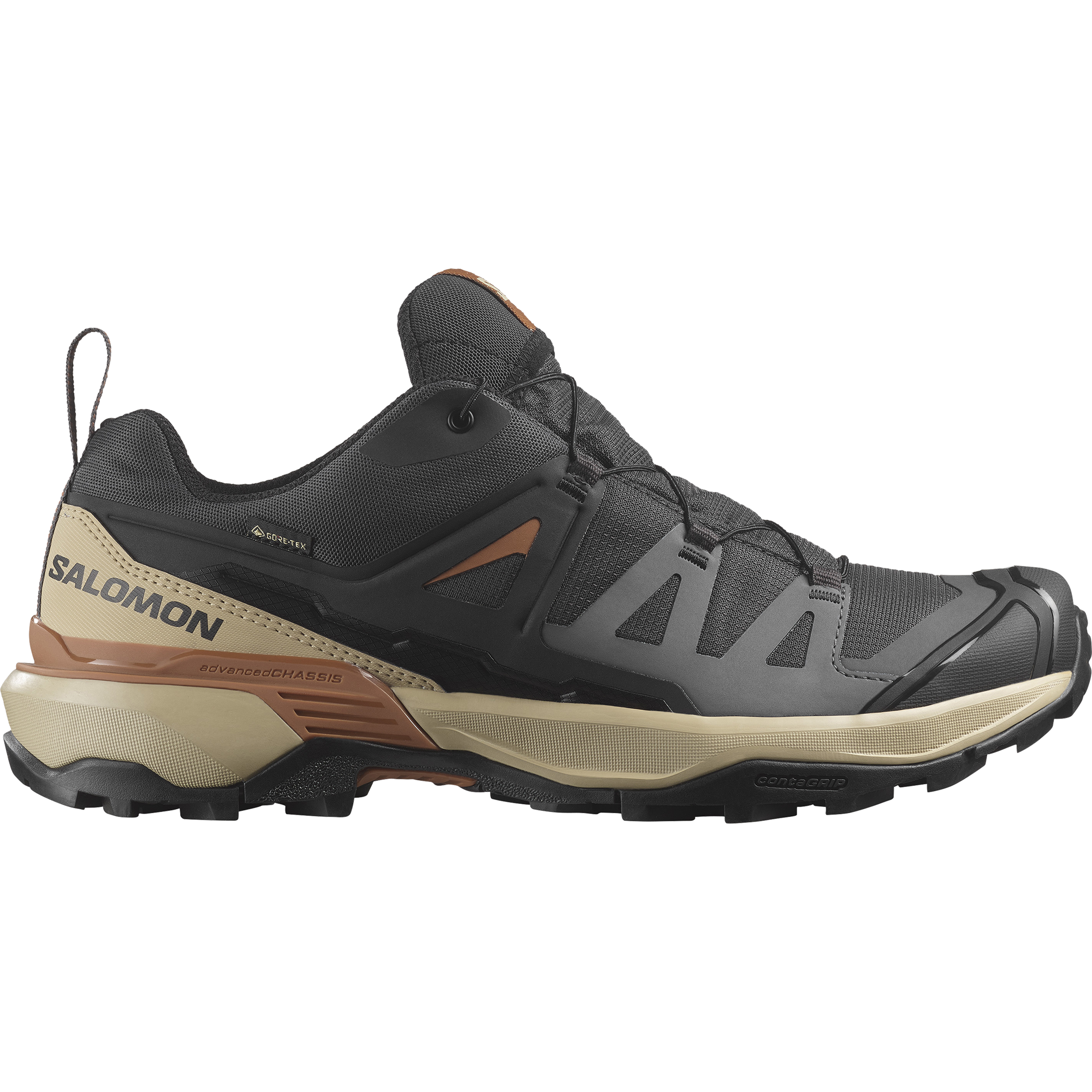 SALOMON SHOES X ULTRA 360 GTX Phantm/Sfari/ Trekkingschuhe SALOMON Phantom/Safari/Caramel Caf 42