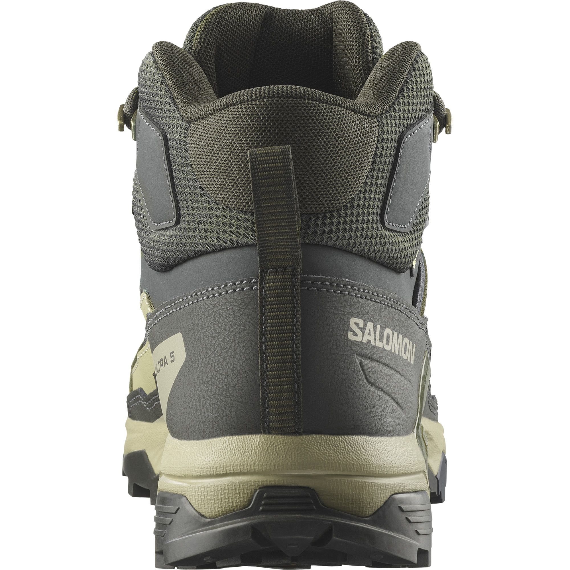 SALOMON SHOES X ULTRA 5 MID GTX Peat/Gray Green Multifunktionsschuhe SALOMON