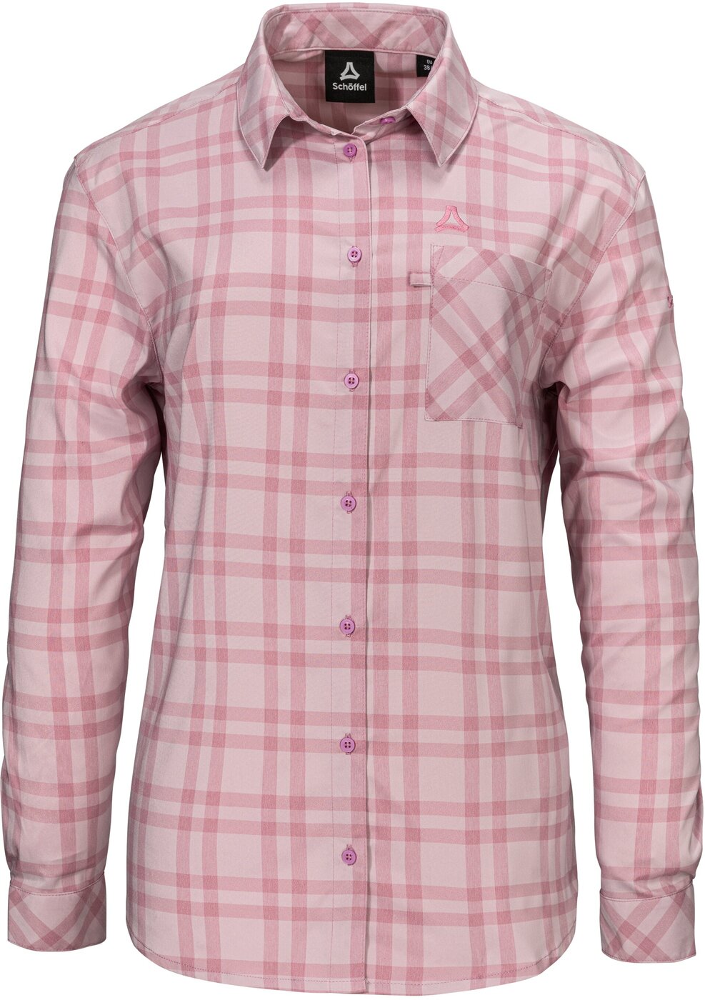 SCHÖFFEL Blouse Style Fraris WMN Wandershirts /-hemden SCHÖFFEL pearly afterglow 36