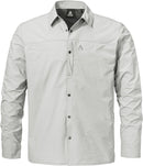 SCHÖFFEL Shirt Style Maghera MEN Wandershirts /-hemden SCHÖFFEL stone grey 48