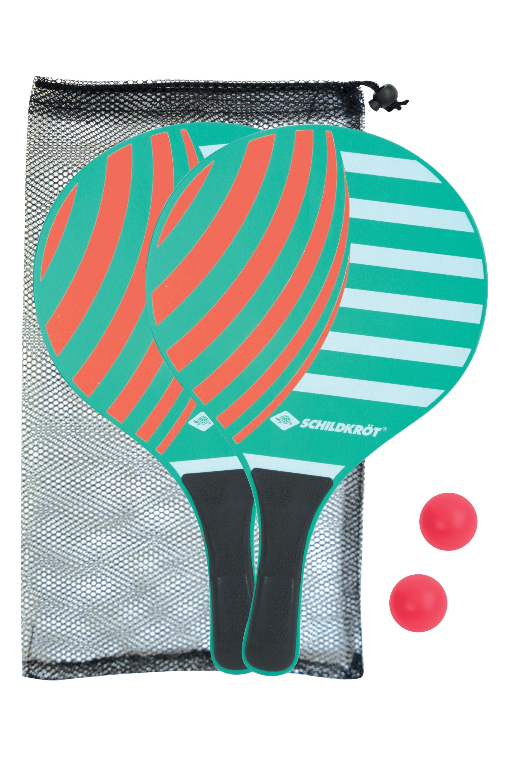 SCHILDKRÖT FUN SPORTS BEACH PADDLE BALL SET, im Meshbag Weitere Funsportartikel SCHILDKRÖT FUN SPORTS