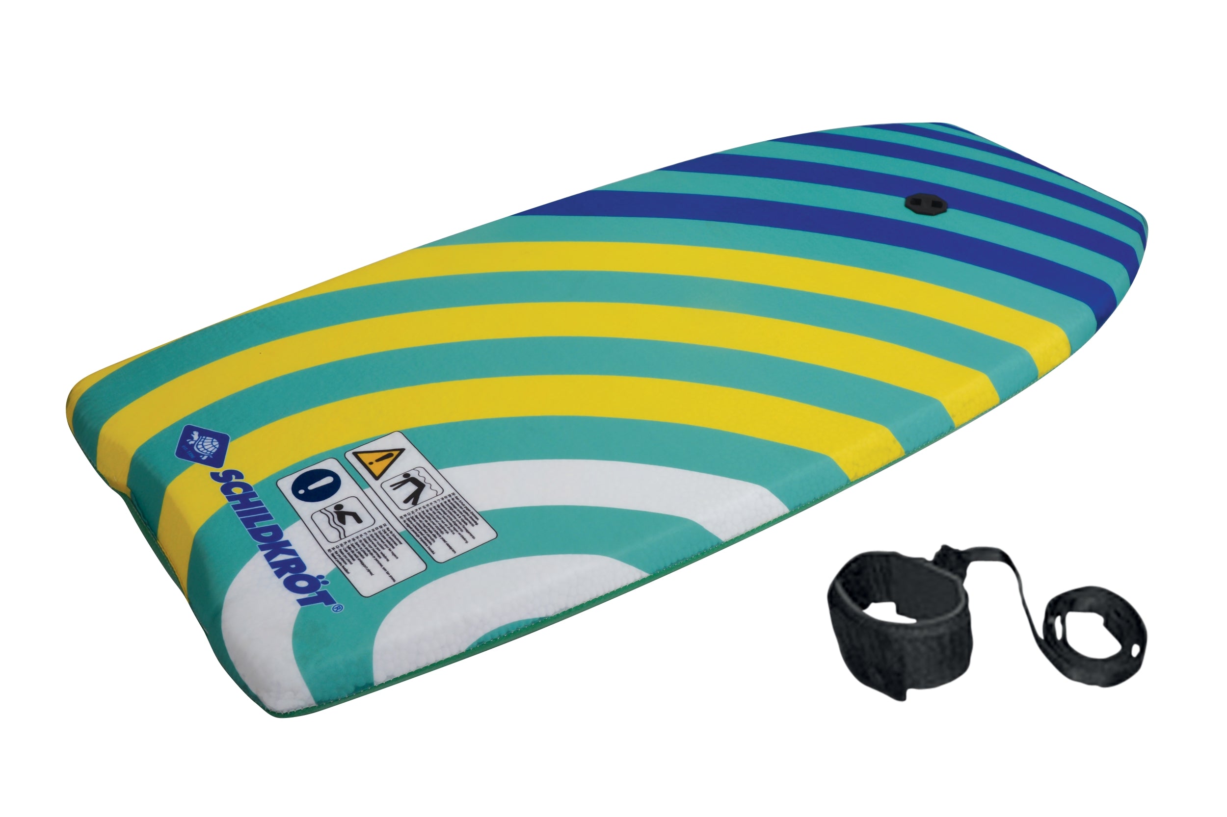 SCHILDKRÖT FUN SPORTS BODYBOARD (L) - 93cm (inkl. Leash 8 Schwimmzubehör SCHILDKRÖT FUN SPORTS