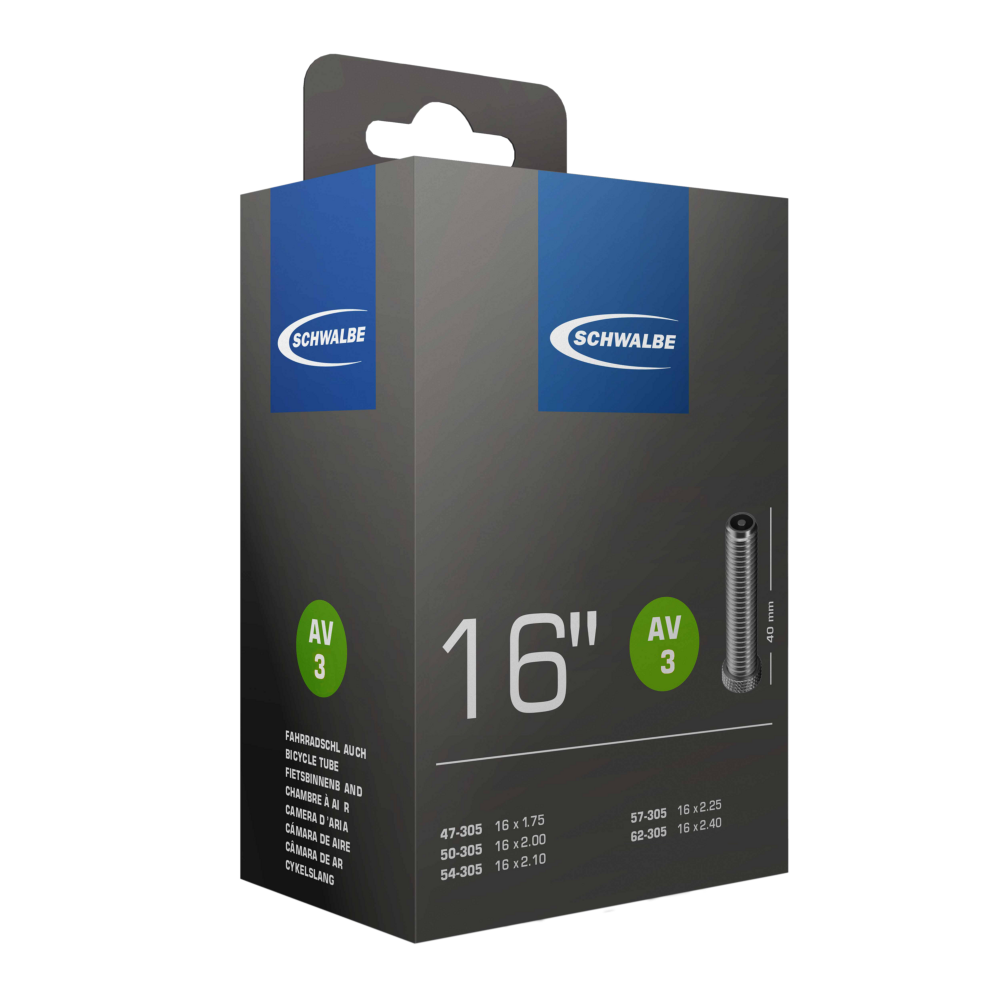 SCHWALBE AV3 47/62-305 Schläuche & Reifen SCHWALBE infinity teel 16