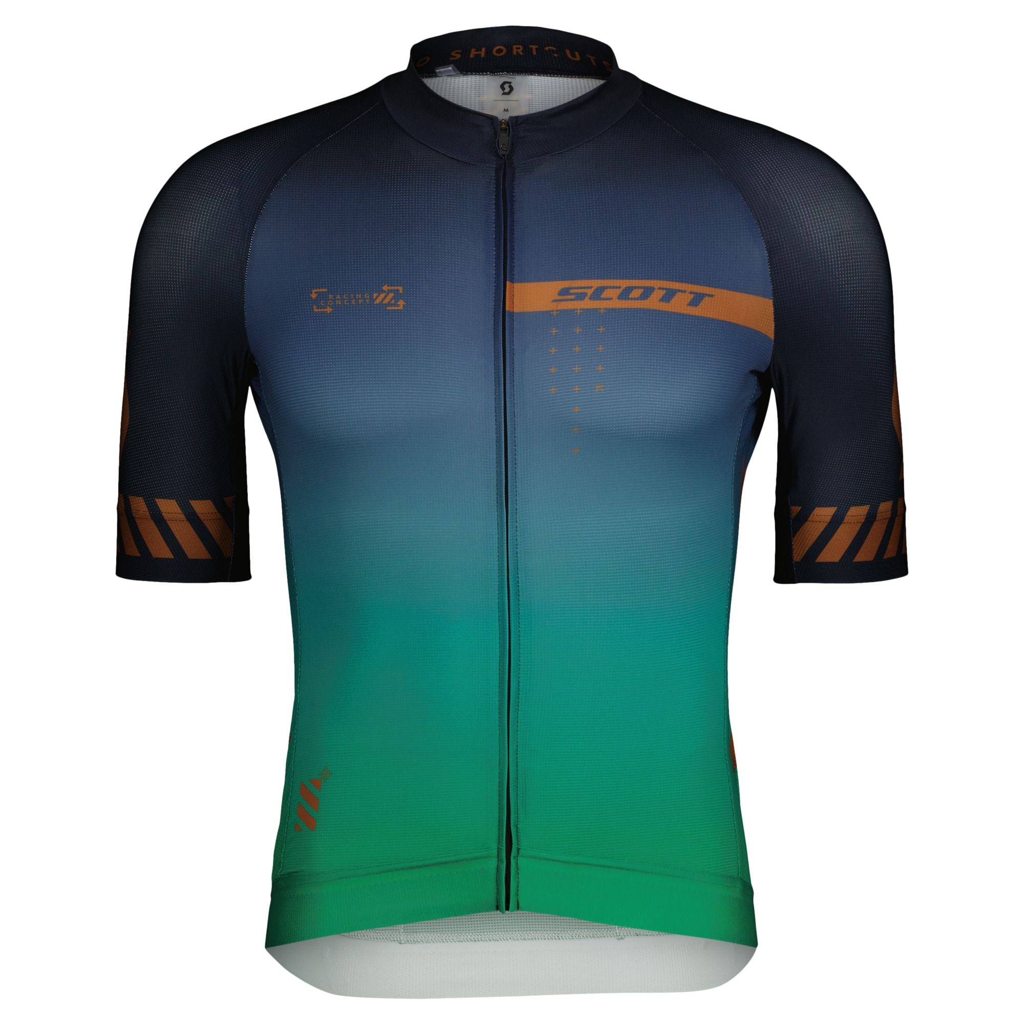 SCOTT SCO Jersey M&#039;s RC Pro SS SCOTT dark blue/bread brown M