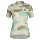 SCOTT SCO Jersey W&#039;s Endurance 10 SS Fahrradtrikots SCOTT cotton white/miami green S