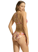 SEAFOLLY Spring Festival Loop Tie Side Pant Bikini SEAFOLLY