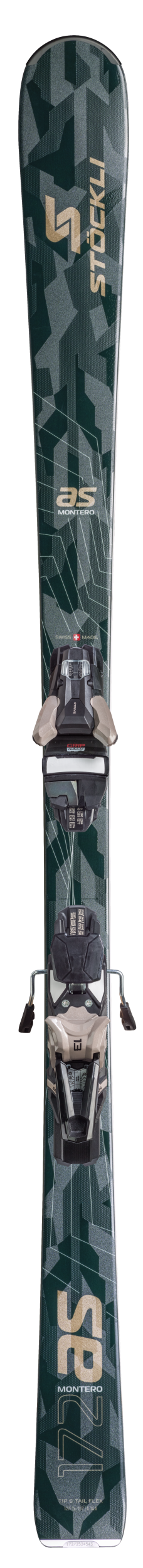 STÖCKLI PREDRILLED+STRIVE13D Ski Alpin STÖCKLI BRONZE 166