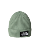 THE NORTH FACE KIDS TNF LOGO BOX CUFFED BEANIE Mützen THE NORTH FACE SLATE MOSS -