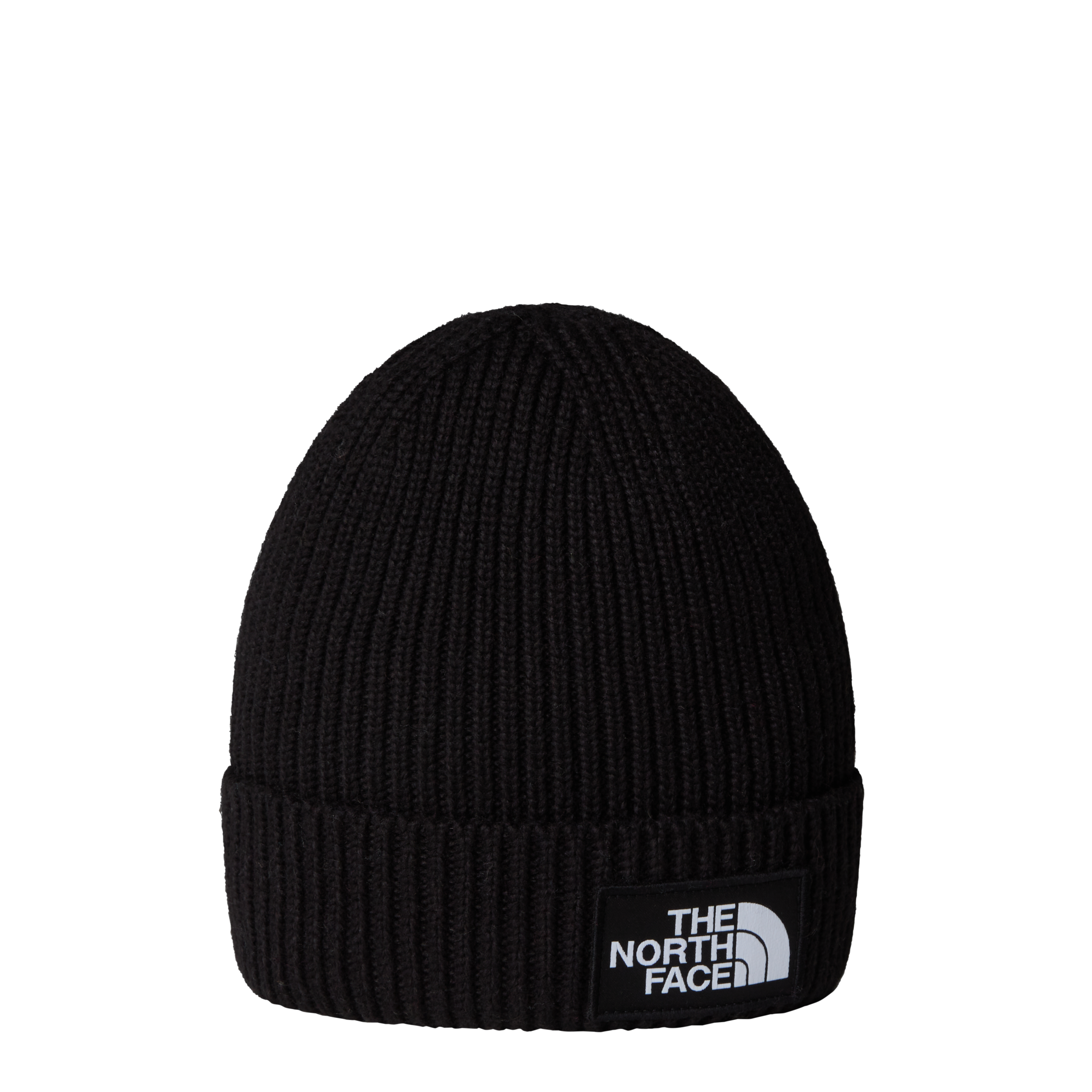 THE NORTH FACE KIDS TNF LOGO BOX CUFFED BEANIE Mützen THE NORTH FACE TNF BLACK -