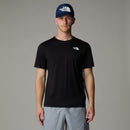 THE NORTH FACE M 24/7 S/S TEE REG TNF MEDIUM GREY HEATHER Trainingsshirts THE NORTH FACE TNF BLACK S