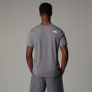 THE NORTH FACE M 24/7 S/S TEE REG TNF MEDIUM GREY HEATHER Trainingsshirts THE NORTH FACE