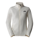 THE NORTH FACE W 100 GLACIER FZ - EU Fleecejacken & Pullover THE NORTH FACE White Dune-NPF S