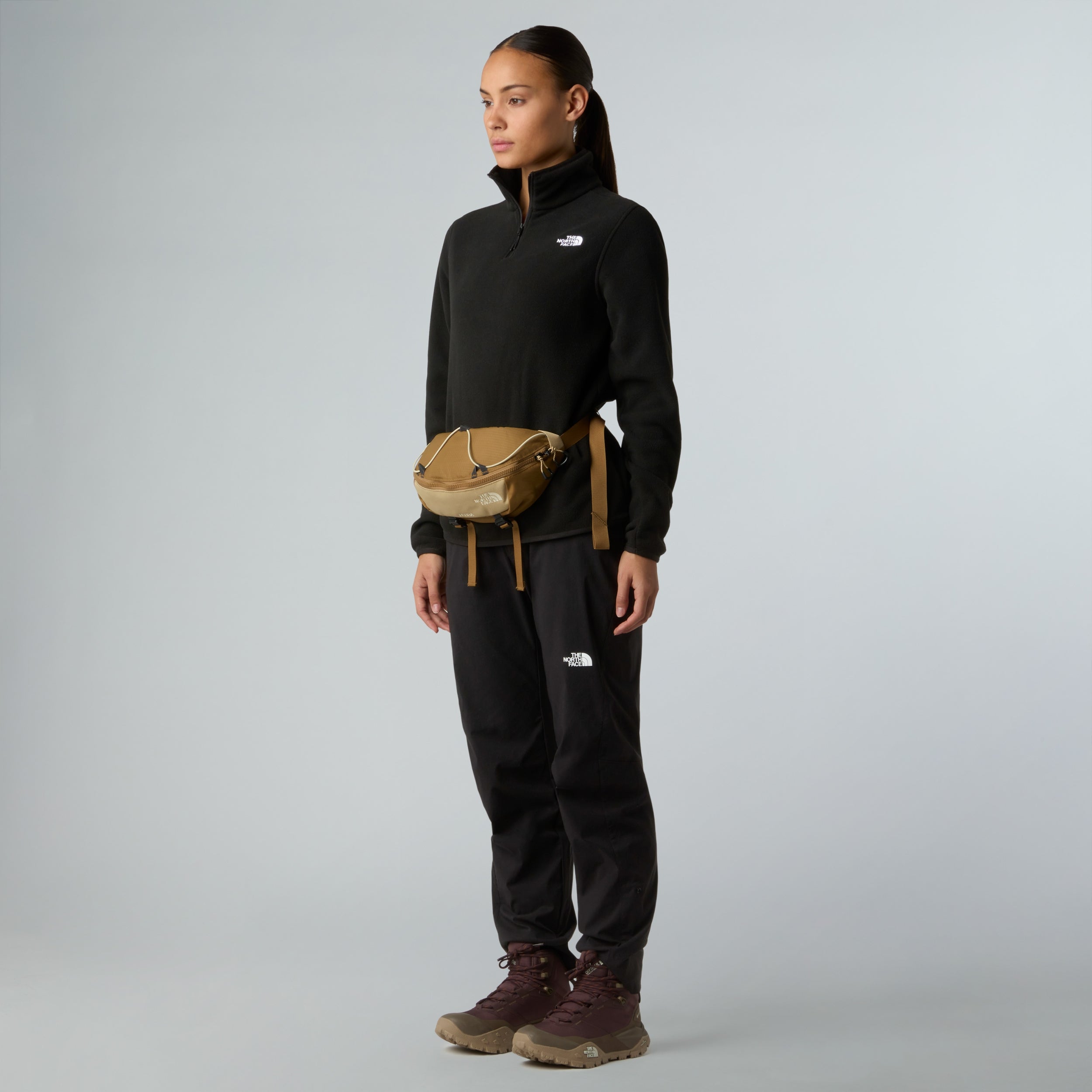 THE NORTH FACE W GLACIER FLEECE 1/4 ZIP JACKET Wanderjacken THE NORTH FACE