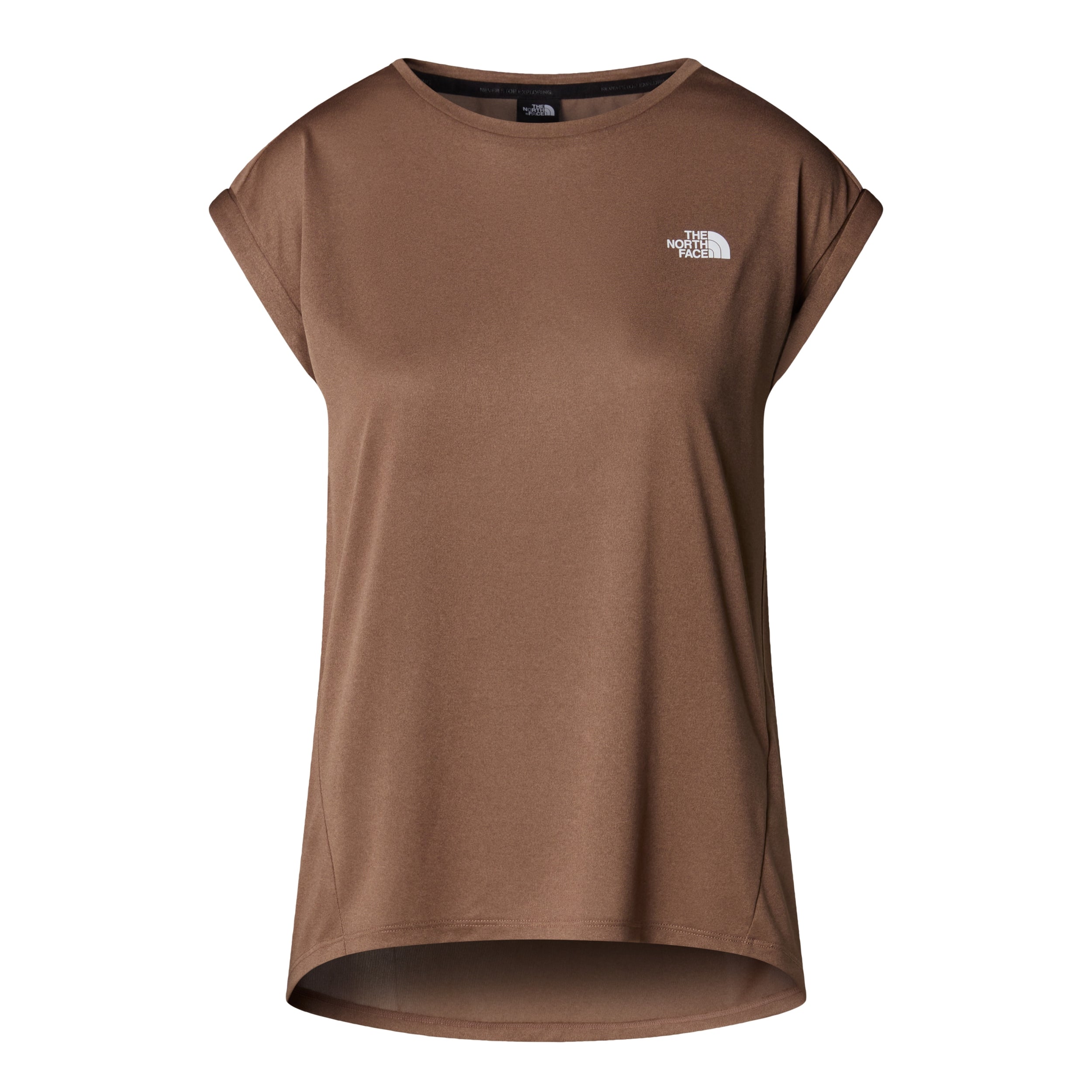 THE NORTH FACE W TANKEN TANK - EU TNF BLACK LIGHT HEATHER Wandershirts /-hemden THE NORTH FACE Latte Light Heather S