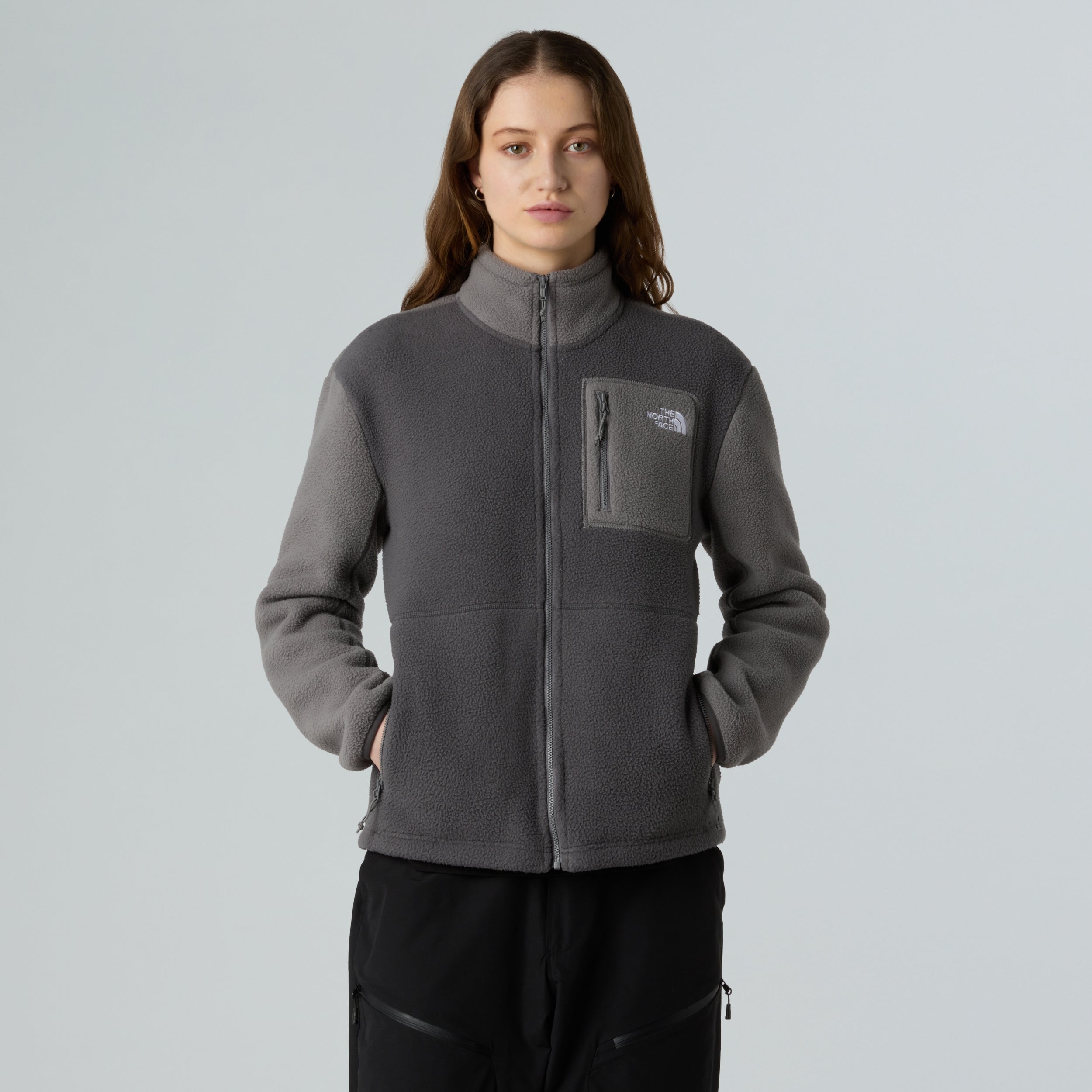 THE NORTH FACE W YUMIORI FULL ZIP Wanderjacken THE NORTH FACE Anthracite Grey/Smoked M