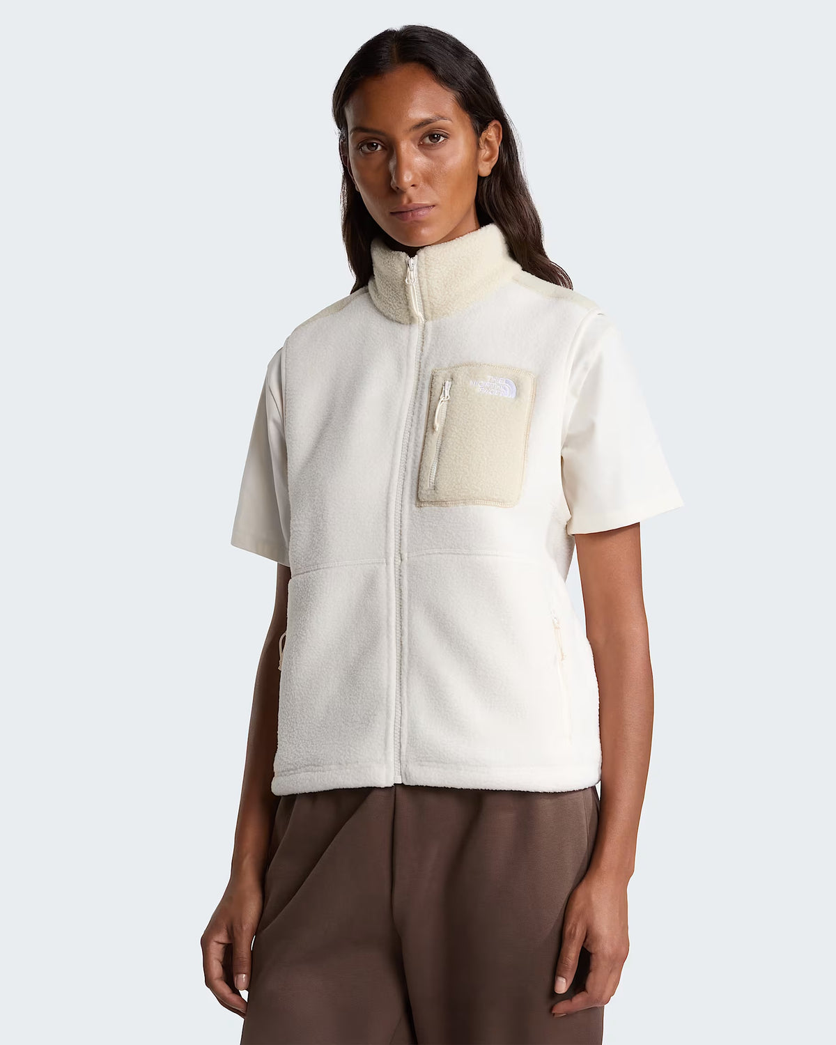 THE NORTH FACE W YUMIORI VEST Wanderjacken THE NORTH FACE White Dune/Desert Stone S