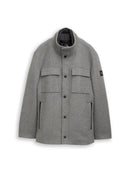 TOM TAILOR CASUAL MEN 2 in 1 wool jacket Freizeitjacken TOM TAILOR CASUAL MEN 30507 S