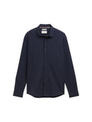 TOM TAILOR CASUAL MEN fitted structured strech shirt Freizeitshirts /-hemden TOM TAILOR CASUAL MEN 38513 M