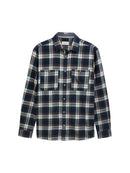 TOM TAILOR CASUAL MEN comfort checked shirt Freizeitshirts /-hemden TOM TAILOR CASUAL MEN 38516 M