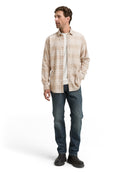TOM TAILOR CASUAL MEN tonal check shirt Freizeitshirts /-hemden TOM TAILOR CASUAL MEN