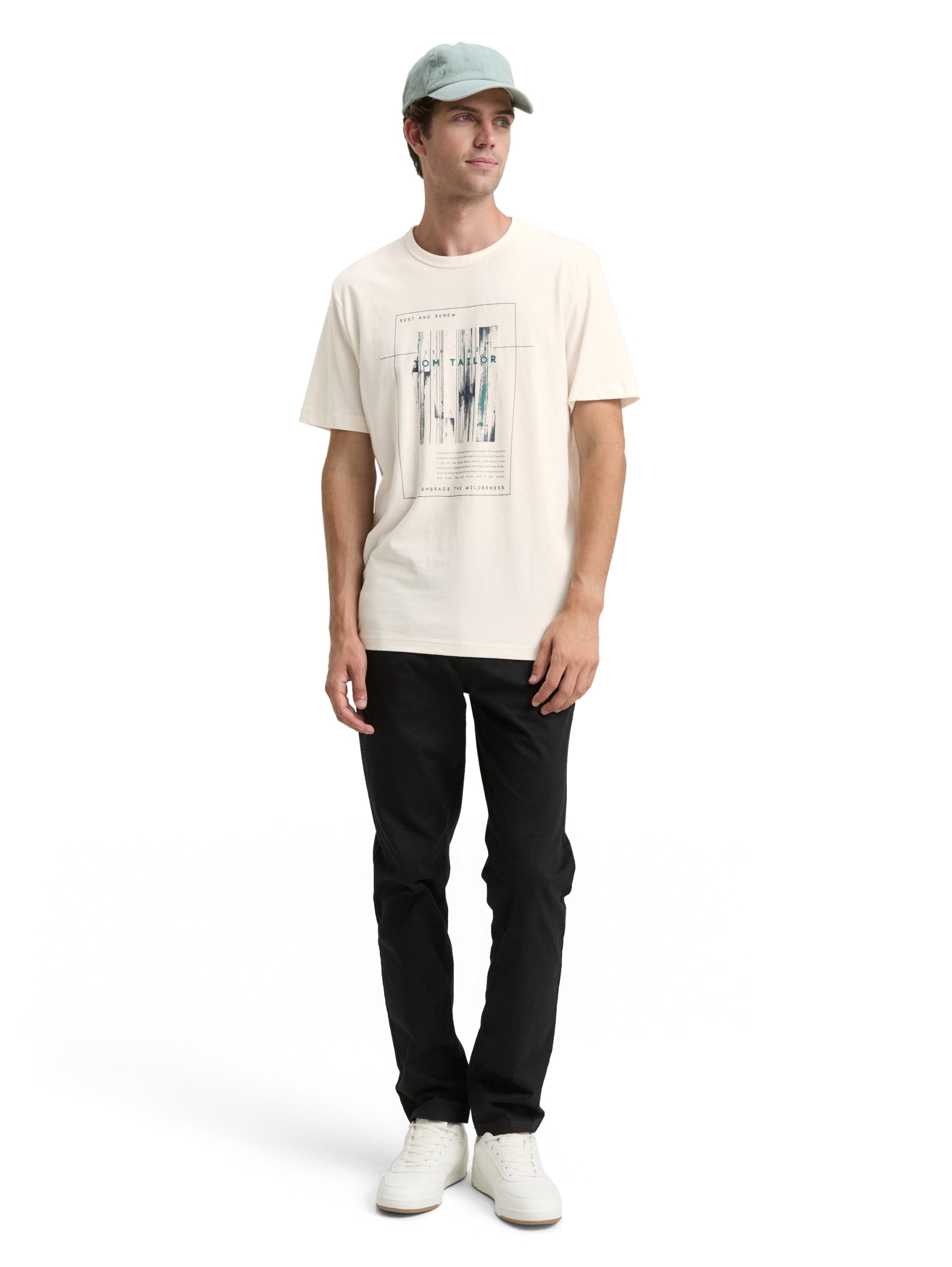 TOM TAILOR CASUAL MEN printed t-shirt Trainingsshirts TOM TAILOR CASUAL MEN