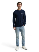 TOM TAILOR CASUAL MEN detailed longsleeve Freizeitshirts /-hemden TOM TAILOR CASUAL MEN