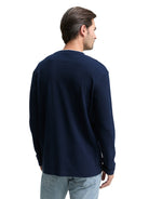 TOM TAILOR CASUAL MEN detailed longsleeve Freizeitshirts /-hemden TOM TAILOR CASUAL MEN