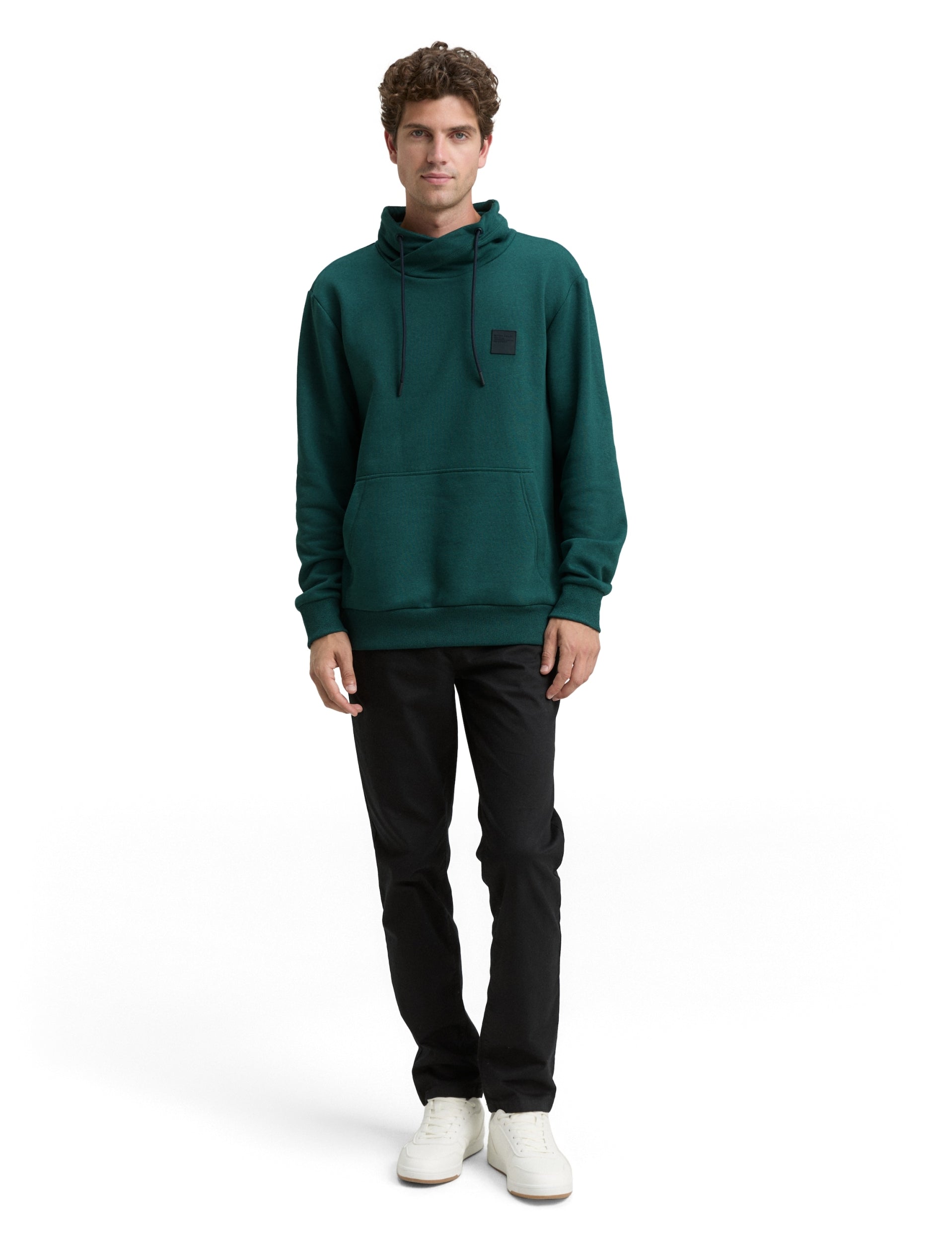 TOM TAILOR CASUAL MEN structured snood Freizeitpullover TOM TAILOR CASUAL MEN
