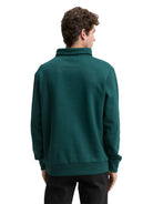 TOM TAILOR CASUAL MEN structured snood Freizeitpullover TOM TAILOR CASUAL MEN