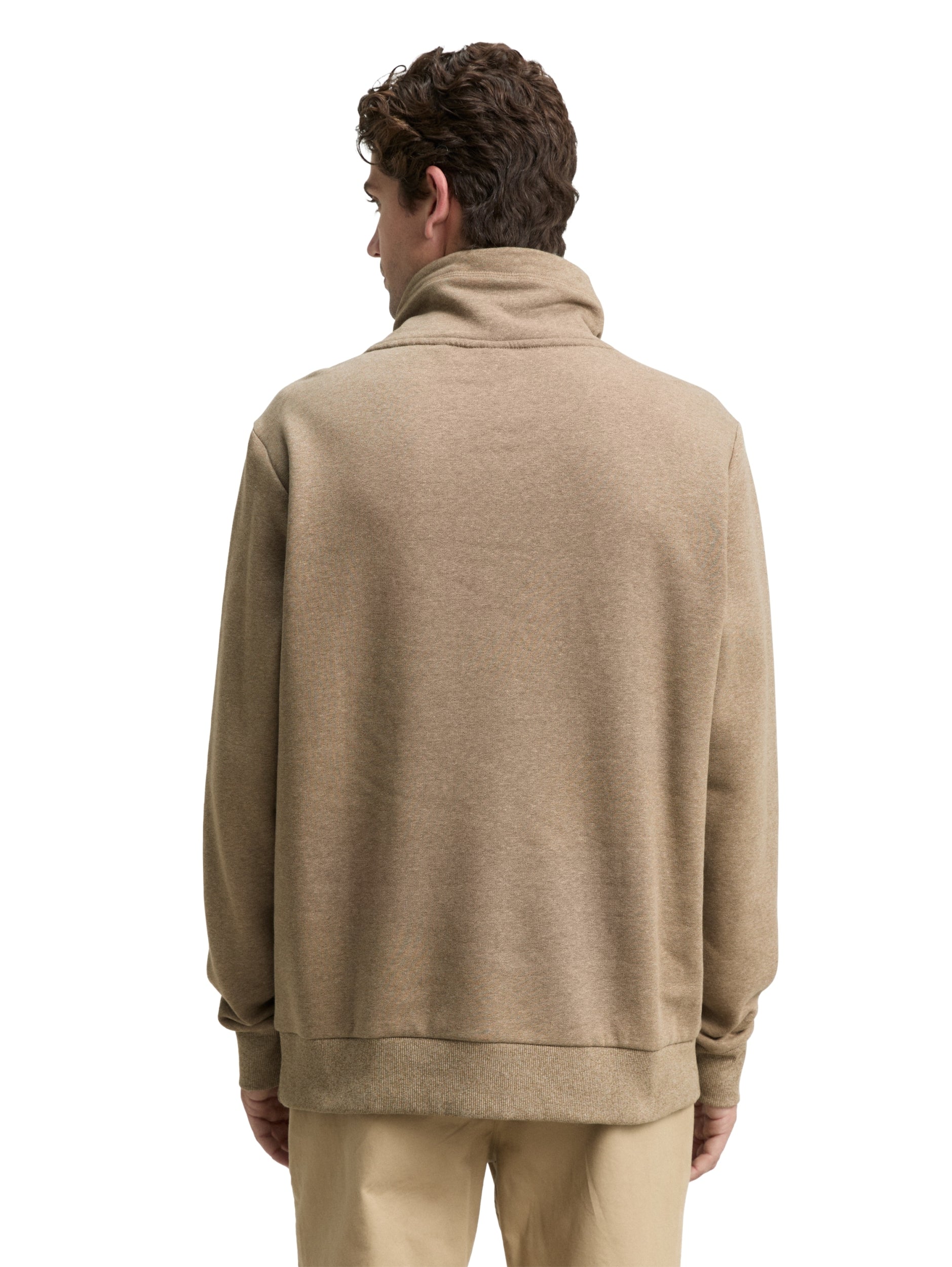 TOM TAILOR CASUAL MEN structured snood Freizeitpullover TOM TAILOR CASUAL MEN