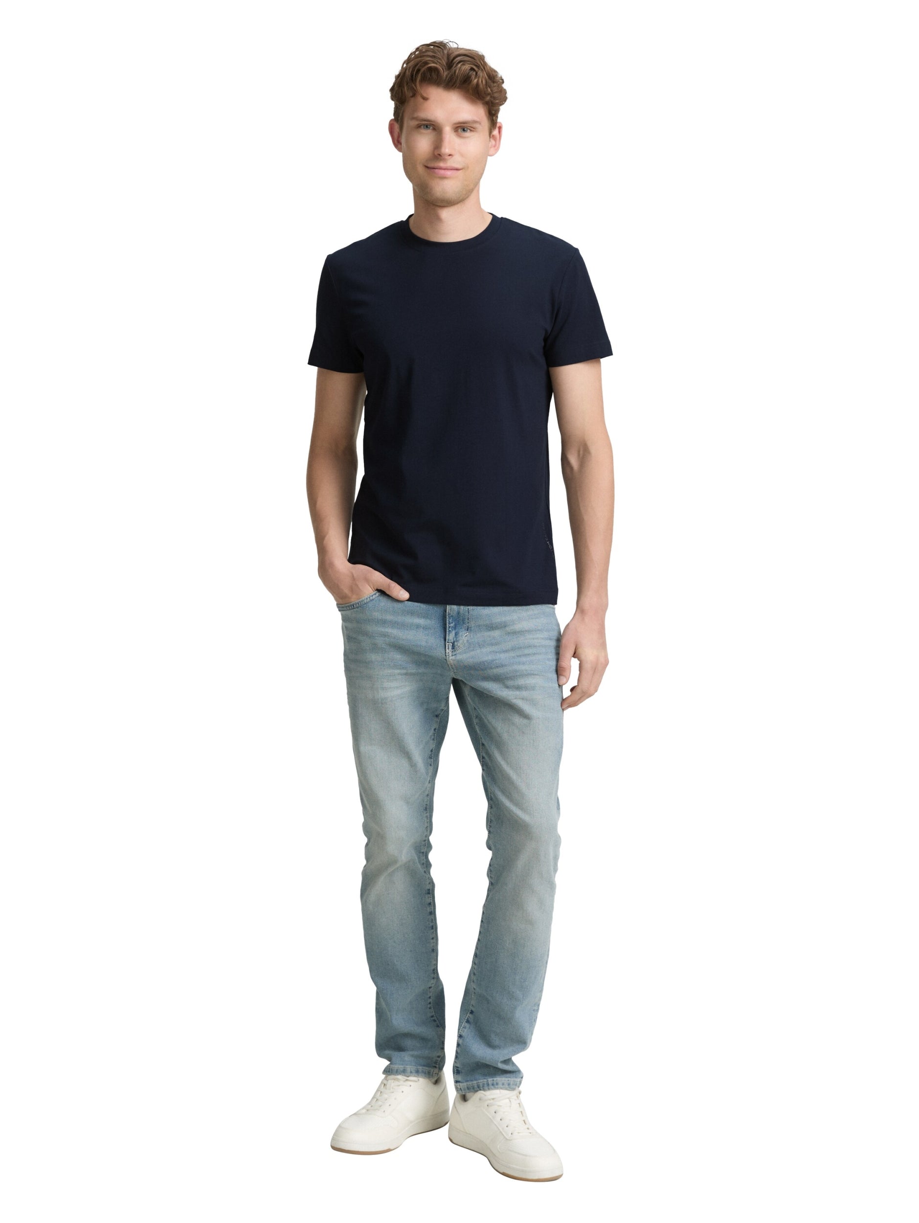TOM TAILOR CASUAL MEN fitted basic t-shirt Trainingsshirts TOM TAILOR CASUAL MEN