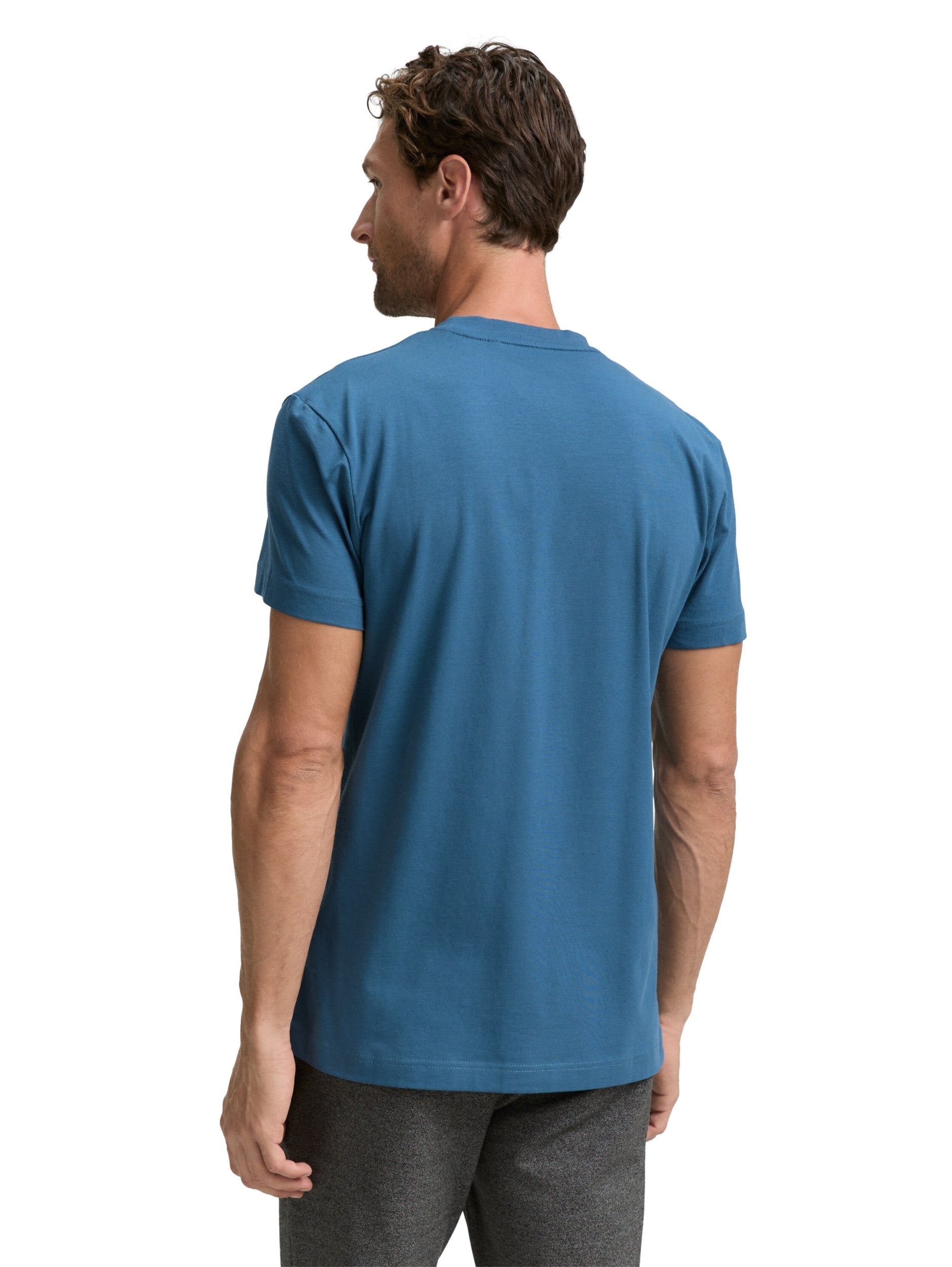TOM TAILOR CASUAL MEN fitted basic t-shirt Trainingsshirts TOM TAILOR CASUAL MEN