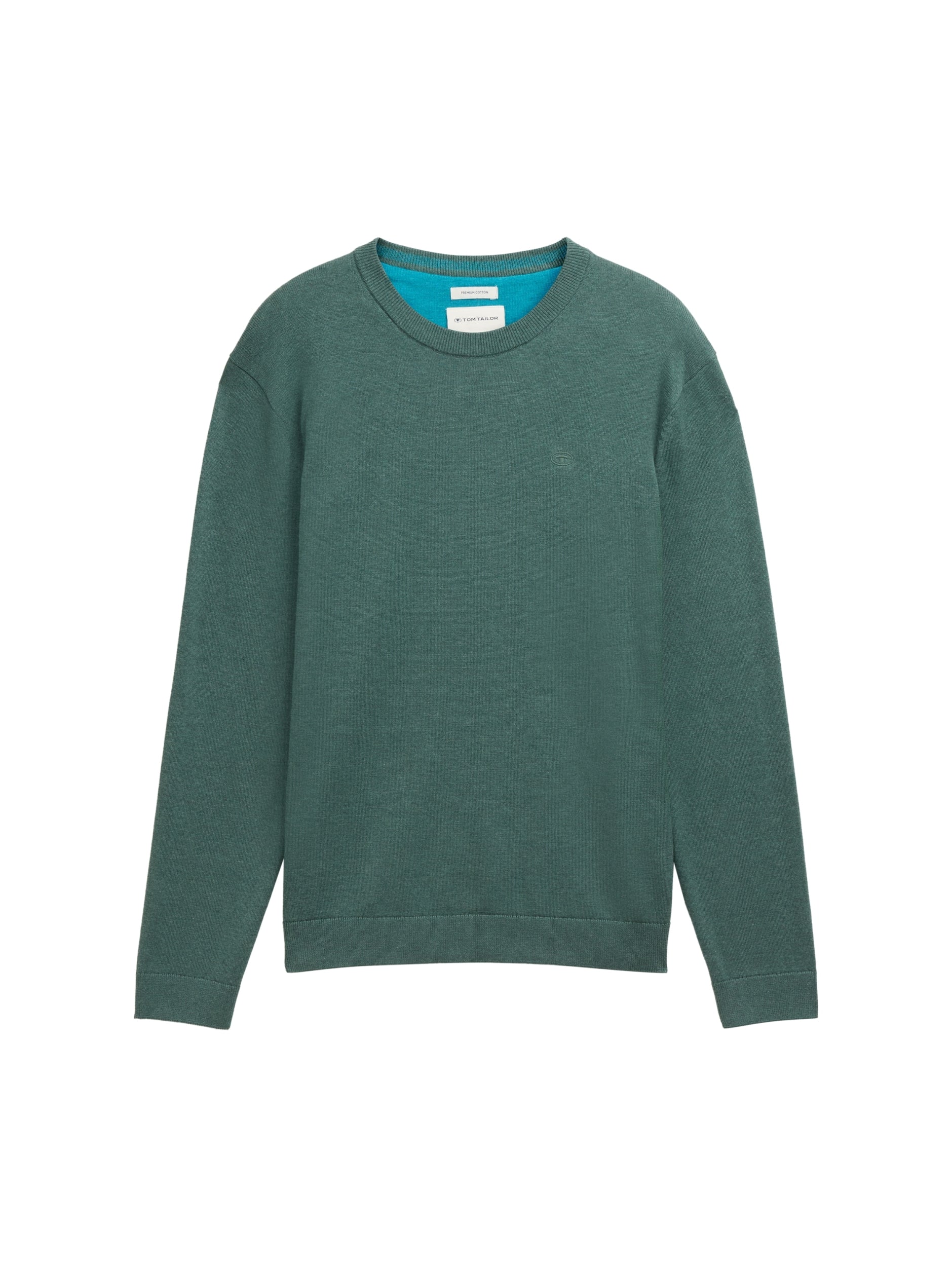 TOM TAILOR CASUAL MEN BASIC CREWNECK SWEATER NOS Freizeitpullover TOM TAILOR CASUAL MEN 30358 M