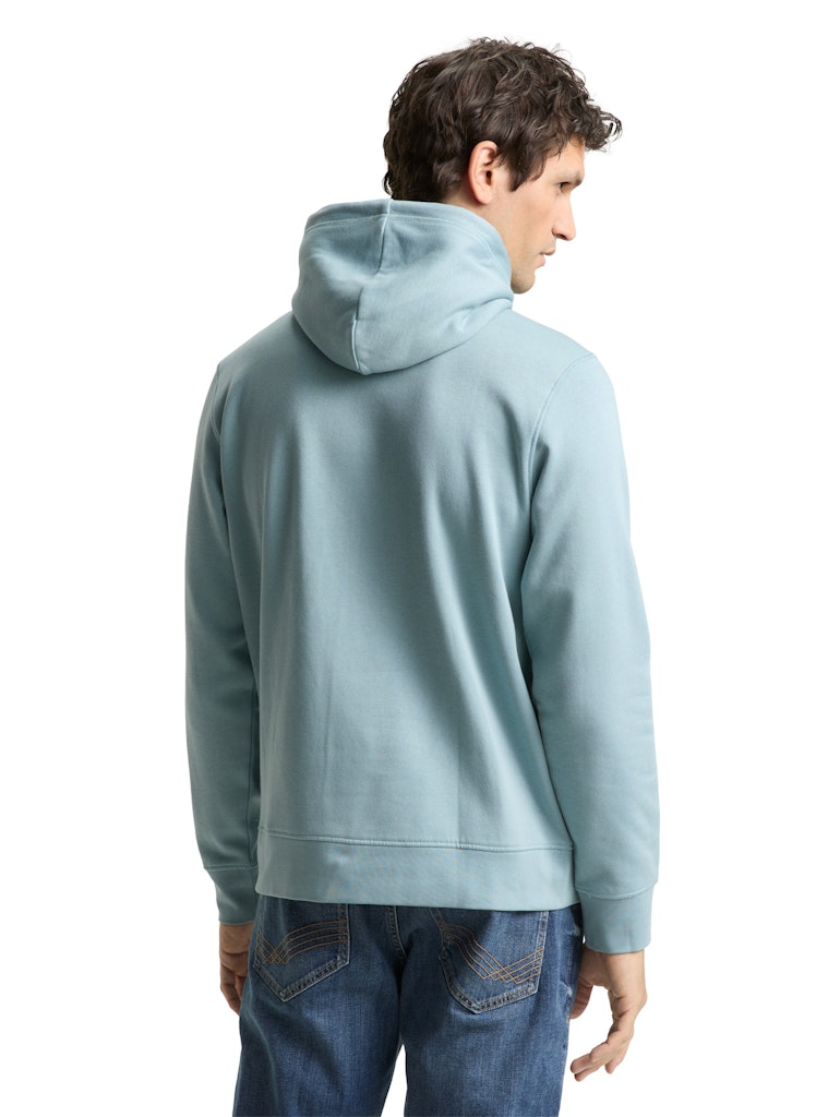 TOM TAILOR CASUAL MEN basic hoodie Freizeitpullover TOM TAILOR CASUAL MEN