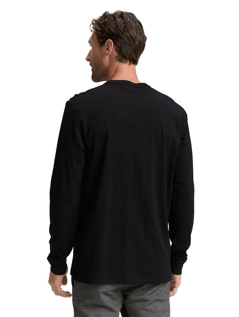 TOM TAILOR CASUAL MEN basic longsleeve Freizeitshirts /-hemden TOM TAILOR CASUAL MEN