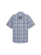 TOM TAILOR CASUAL MEN Checked Slubyam Shirt Freizeitshirts /-blusen TOM TAILOR CASUAL MEN 37612 M