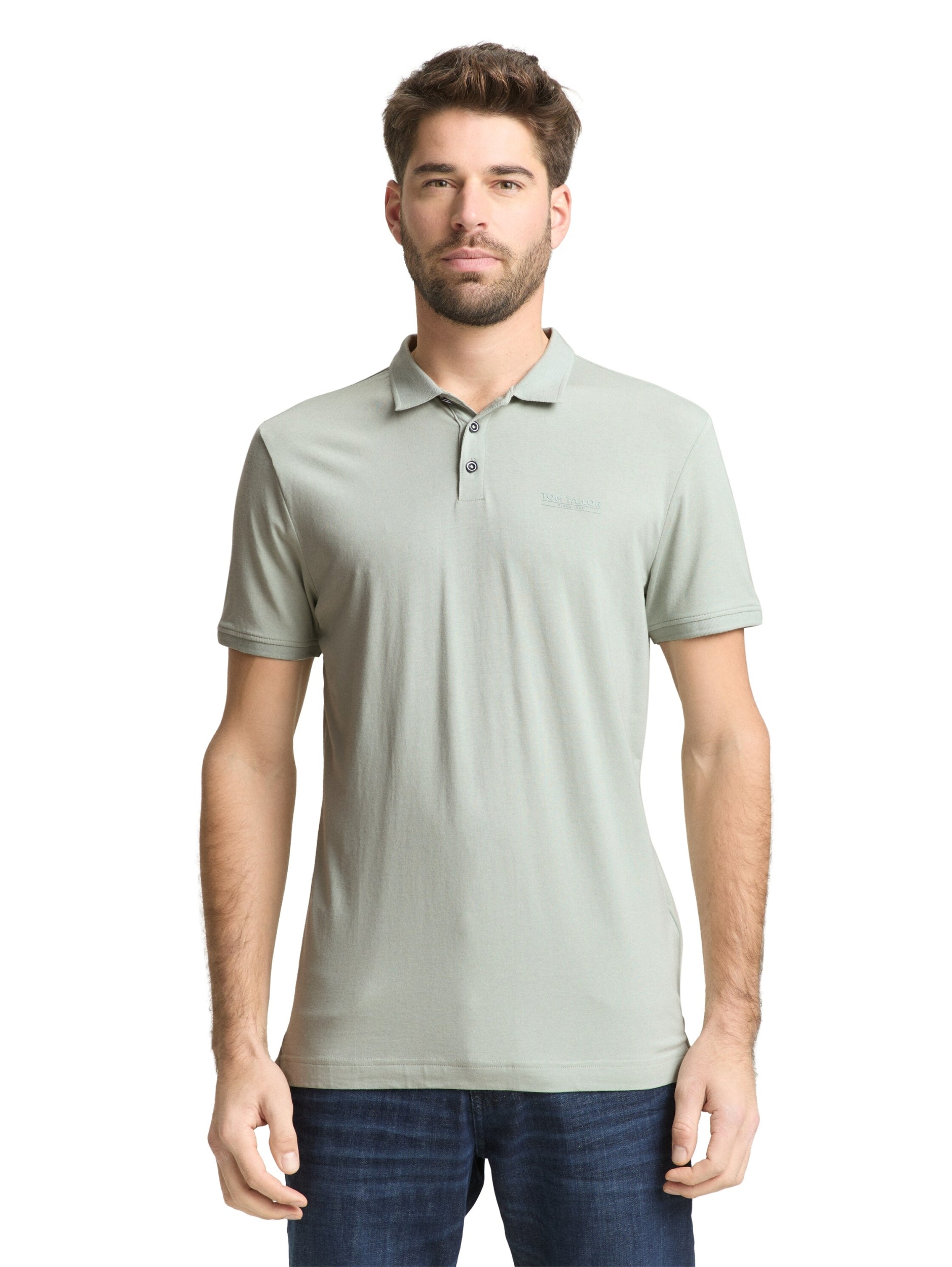 TOM TAILOR CASUAL MEN fitted basic polo Freizeitshirts /-hemden TOM TAILOR CASUAL MEN