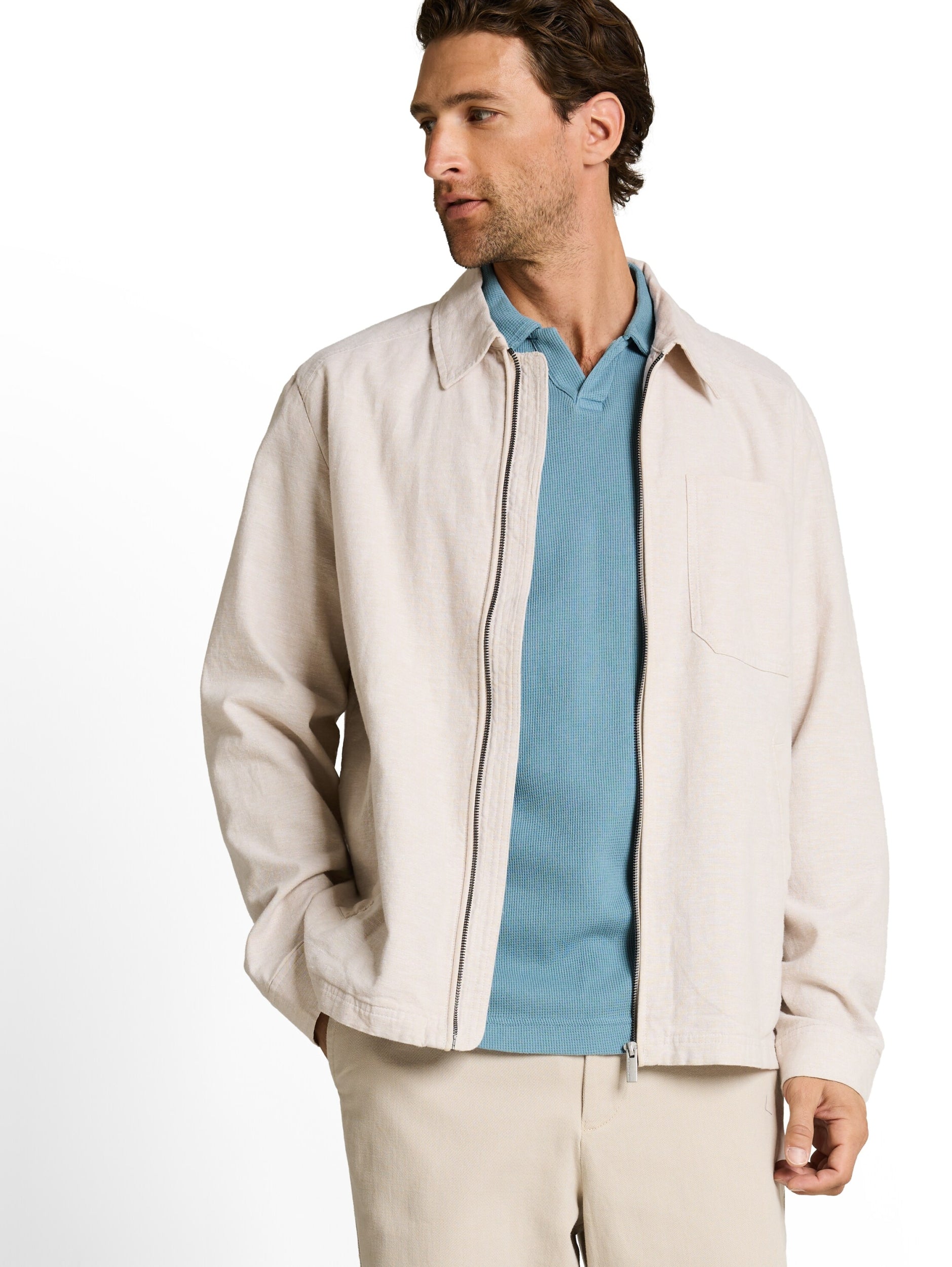 TOM TAILOR CASUAL MEN Garment dye resort collar polo Freizeitshirts /-hemden TOM TAILOR CASUAL MEN