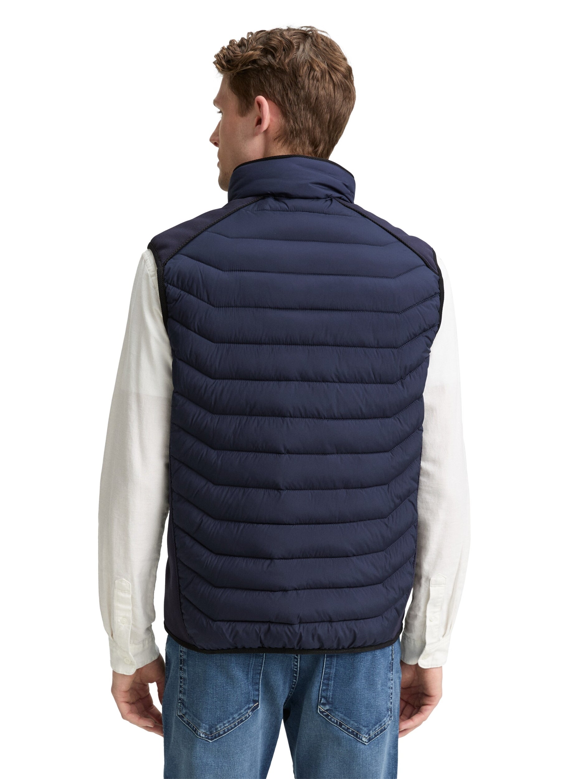 TOM TAILOR CASUAL MEN hybrid vest Freizeitjacken TOM TAILOR CASUAL MEN