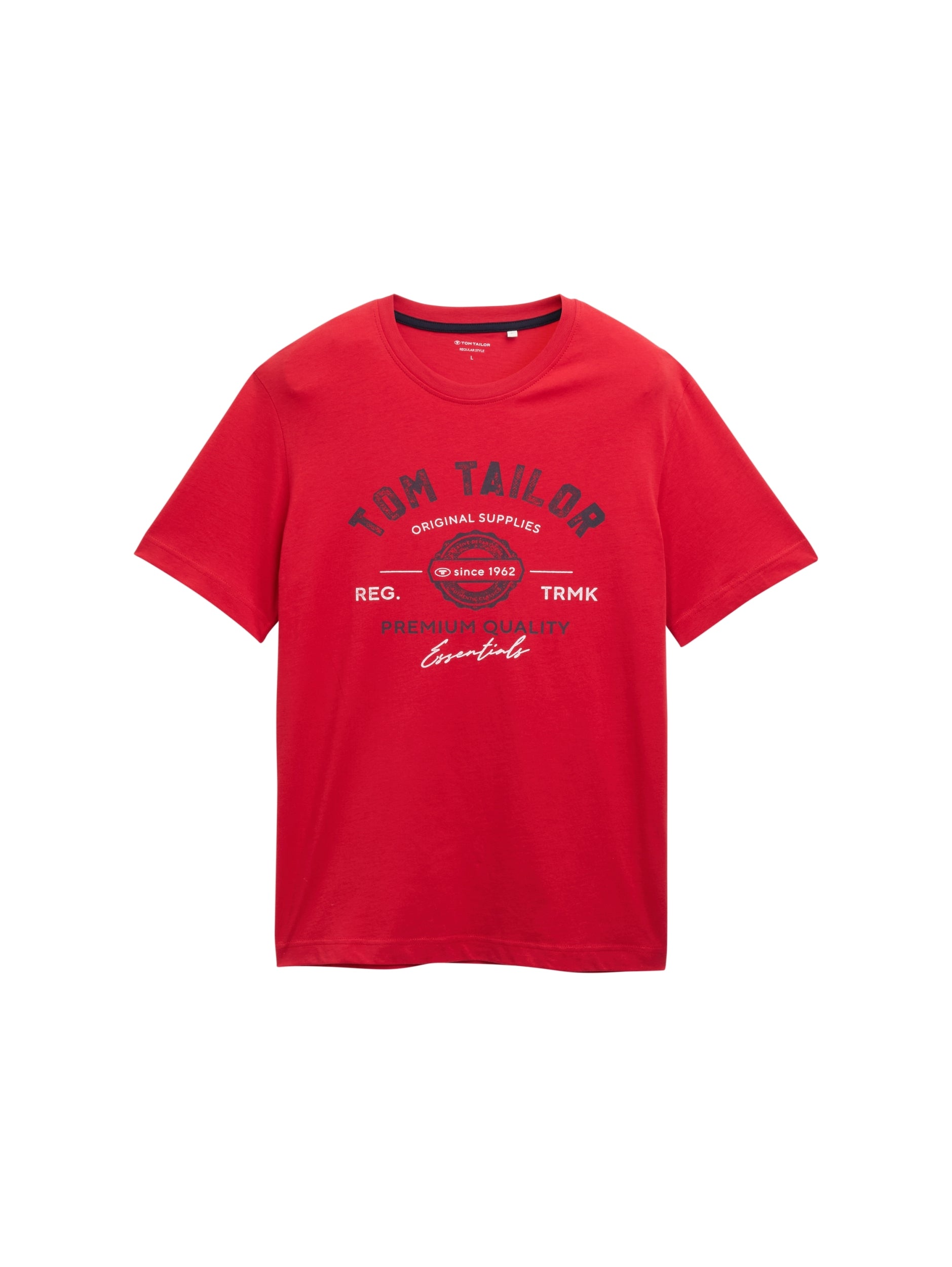TOM TAILOR CASUAL MEN logo tee Trainingsshirts TOM TAILOR CASUAL MEN 12830 S