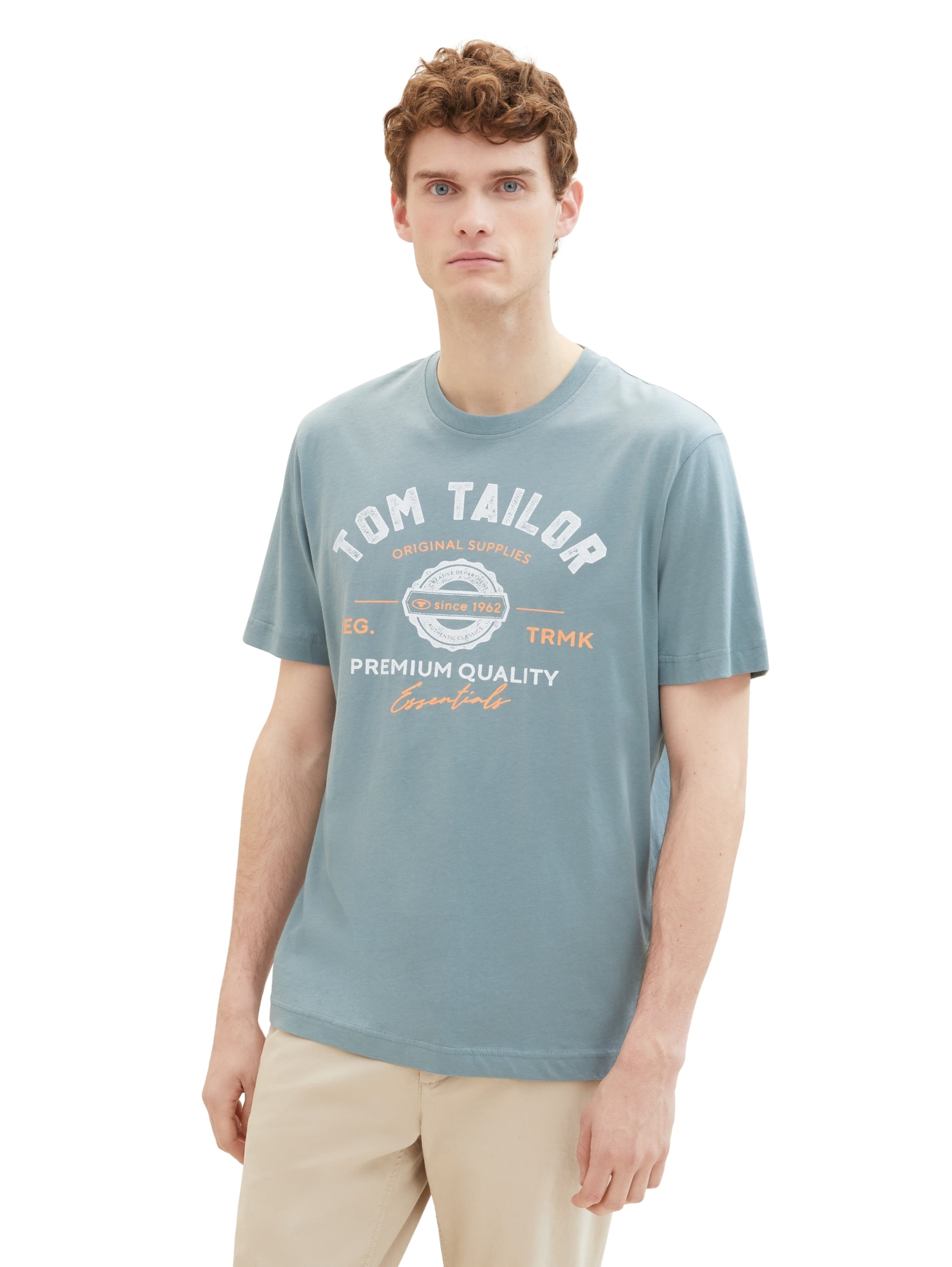 TOM TAILOR CASUAL MEN LOGO TEE NOS Trainingsshirts TOM TAILOR CASUAL MEN
